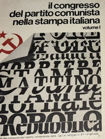 Copertina di Il congresso del Partito comunista nella stampa italiana.